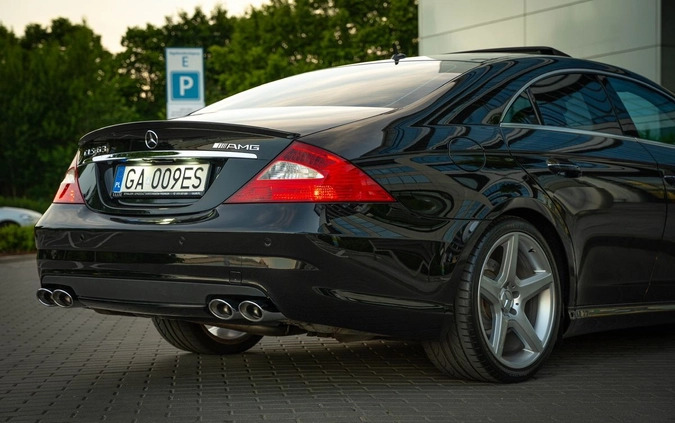 Mercedes-Benz CLS cena 160000 przebieg: 94000, rok produkcji 2007 z Gdynia małe 254